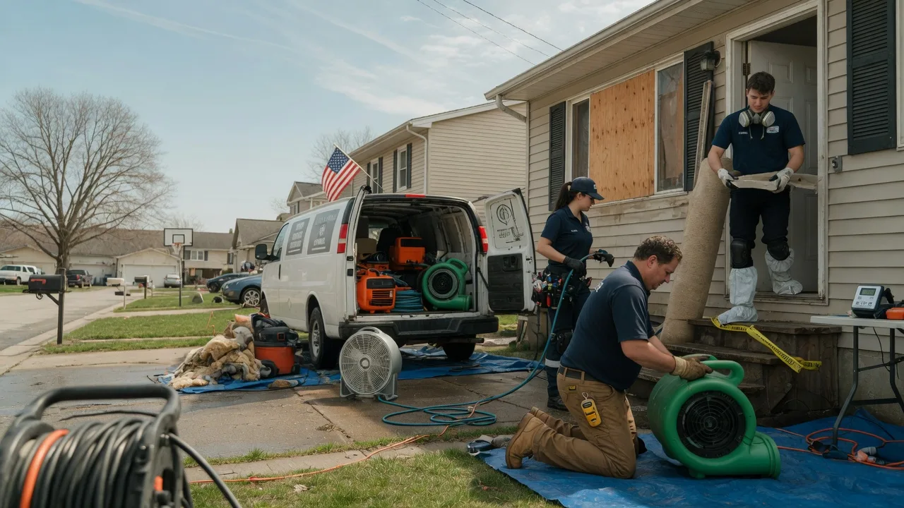 Water Damage Restoration in White House, TN near me